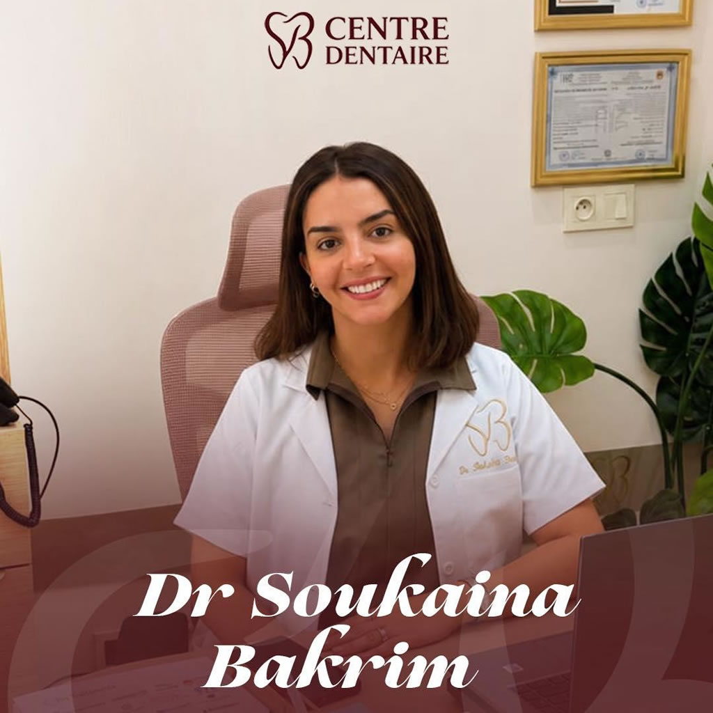 Dr. Soukaïna Bakrim - Chirurgien-Dentiste